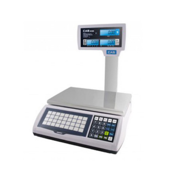 CAS S2JR60LP 60 lb Price Computing Scale w/ LCD Pole Display (A2JR-60LP)