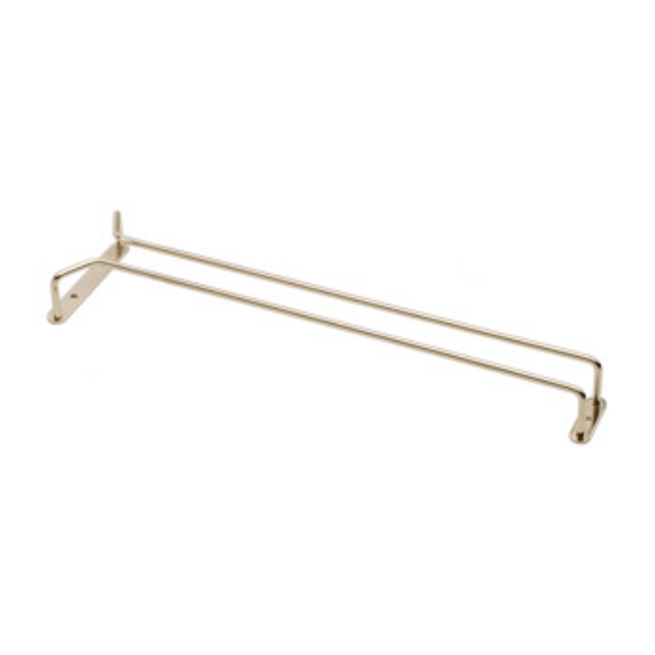 Royal Industries (ROY GH 16) 16" Brass Plated Wire Glass Hanger