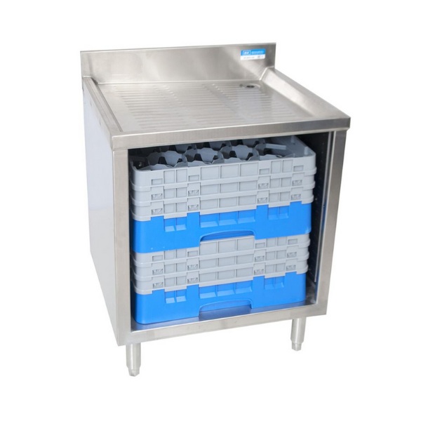 BK Resources (BKUBGC-240) OBSD 21" Underbar Glass Rack Storage Cabinet
