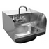 Stainless Steel Wall Mount Hand Sink with Faucet PSWH-8000B