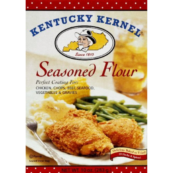 Kentucky Kernal Flour Seasoned, 10-OZ(Pack of 2)