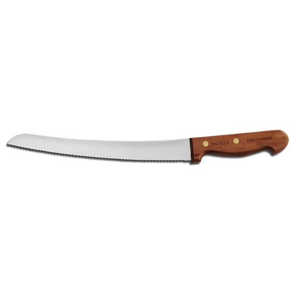 Dexter-Russell S47G10-PCP Traditional 10" Scalloped Bread Knife