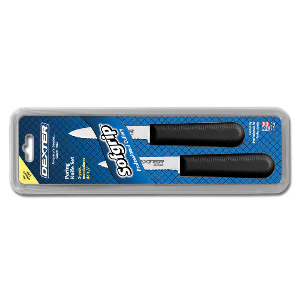 Dexter-Russell SG104SCB PCP SOFGRIP 3 1/4" Scallop Paring (2-pack)