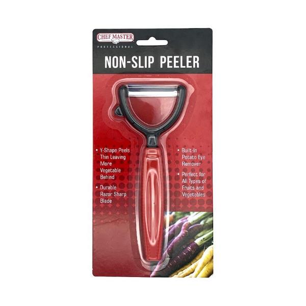 Chef Master (90238) Non-Slip Peeler - 12/Pack