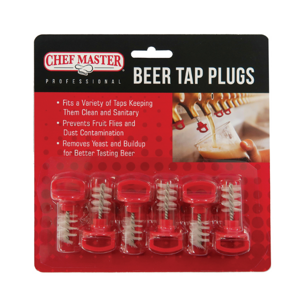 Chef Master (90216) Beer Tap Plugs (6 Count)
