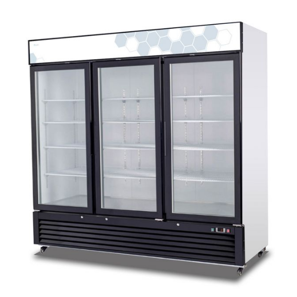 Migali-C-72RM 72 cu/ft Glass Door Merchandiser Refrigerator