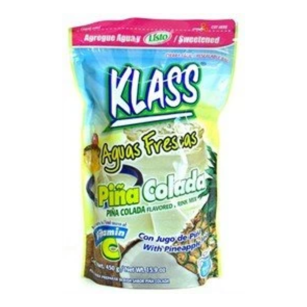 Klass Listo Agua Fresca Pina Colada Drink Mix, Pack of 1