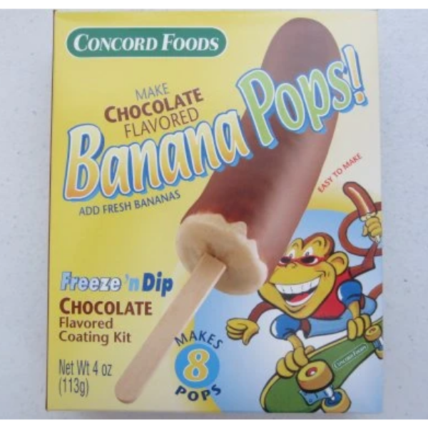 Chocolate Banana Pops Kit (Makes 8 Total Pops)