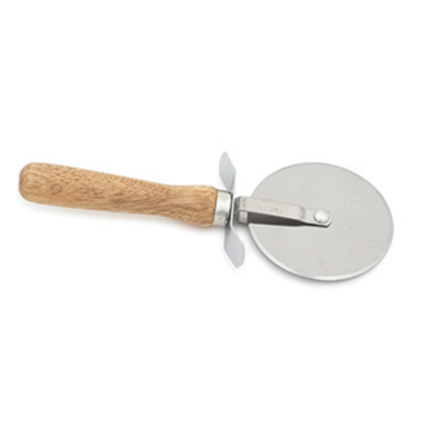 Royal Industries (ROY PC 4 WD) Wood Handled Pizza Cutter, 4"