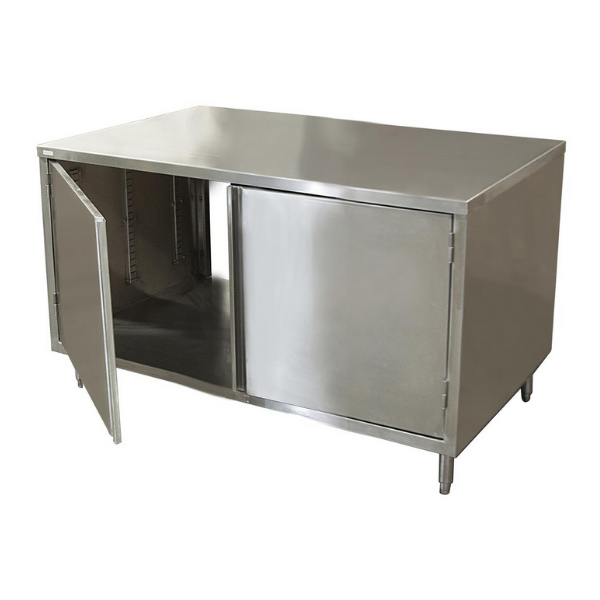 BK Resources (CST-3648H2) 36" X 48" Dual Sided Stainless Steel Chef Table