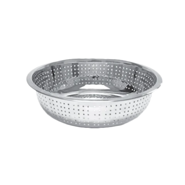 Thunder Group Chinese Colanders With 4.5mm Holes, Stainless Steel