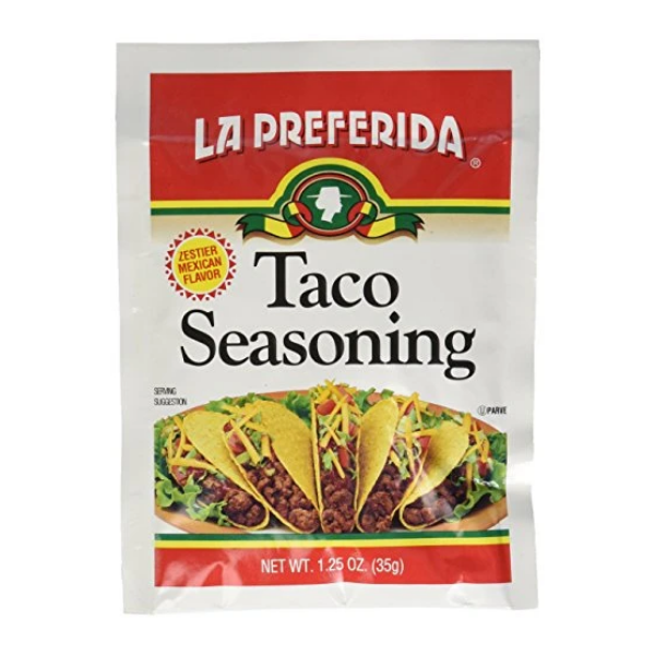 La Preferida Taco Seasoning, 1.25 oz