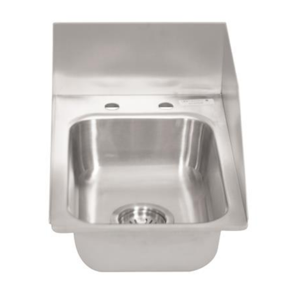 BK Resources (DDI-1014524S) 18GA T-304 Drop-In Sink 10"X14"X5"D Bowl