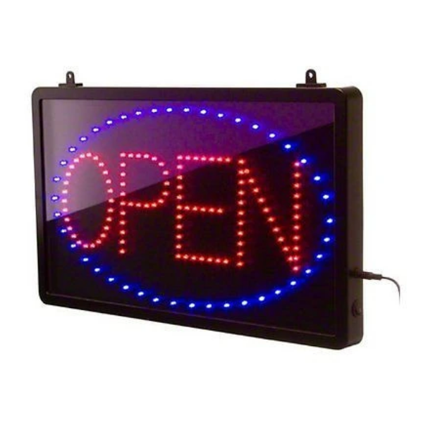 Update International LED-OPEN LED Sign