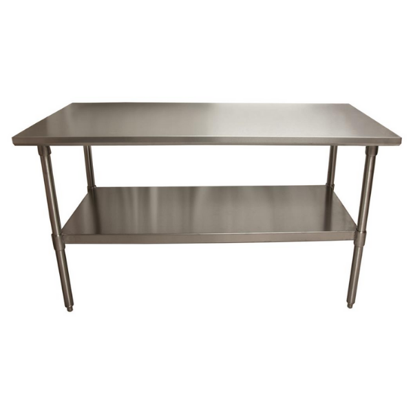 BK Resources (VTT-6030) 60" X 30" T-430 18 GA Stainless Steel Table Top