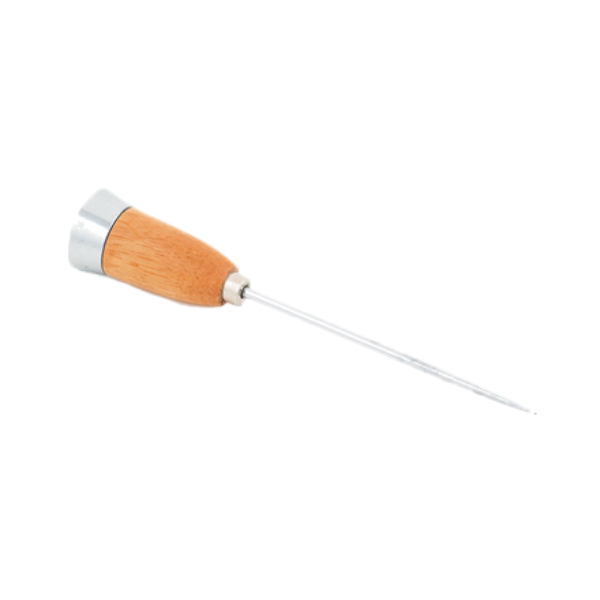 Royal Industries (ROY 112) Ice Pick with Metal Capped Wooden Handle and Metal